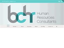 Tablet Screenshot of bchr.co.uk